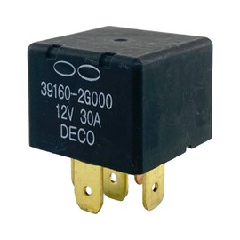 2-Pack 39160-2G000 Relay - 30A 12VDC 5-Pin SPDT Automotive Relay - Compatible with Toyota Camry (2015-2021), Lexus ES 350 - Fixes Fuel Pump, AC Compressor & P0113/P0641 Errors
