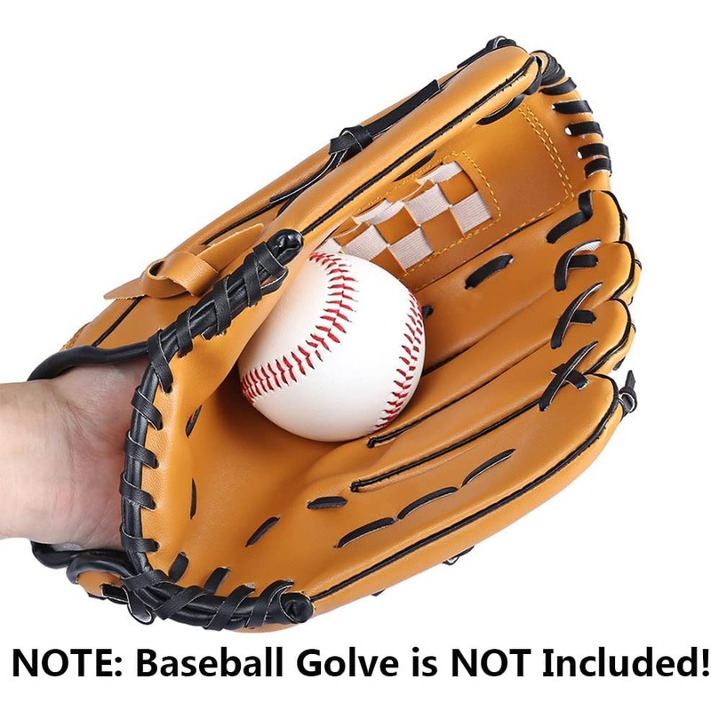 ZYYRSS Practice Baseballs, Blank Baseball, Standard 9” Adult Youth Leather