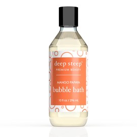 Deep Steep Bubble Bath, 10 oz (Mango Papaya)