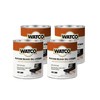 Watco 359023-4PK Butcher Block Oil + Stain, 16 oz, Ebony,