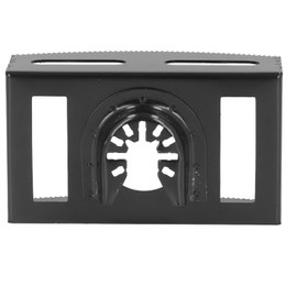 Square Slot Cutter, Stainless Slot Cutter Rectangle Slot Cutter, Socket Slot Cutter Carving One Step in Place for Plastic Metal or Low-Voltage Electrical Boxes Mounting,HSS Rectangle Saw for Wood