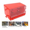 NOENNULL Lockout Tagout Box,Portable Safety Group Padlock Box Wall Mount
