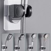 Clarmonde Shower Head Holder, Plastic, Hand Shower Holder, Adjustable Bracket,