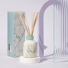 Capri Blue Modern Marble Petite Reed Diffuser Blue Jean (5.7