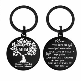 Viayen Memorial Gifts for Loss of Mum- Bereavement Keyring for Loss of Mother Sympathy Grieving Remembrance Keepsake