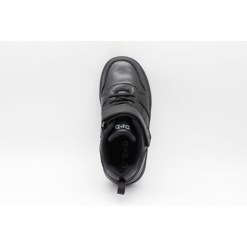 DRD Kids Force Orthopedic Friendly Shoe Black 5.0Y Medium Width