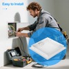 12x12 Drywall Access Panel Flush-Mounted Metal Cover for Electrical Wiring,