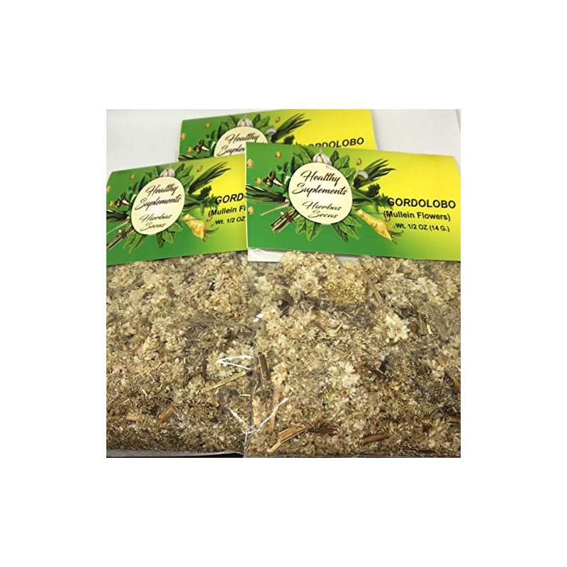 Gordolobo Hierba Tea 1/2 OZ 14 G. + 1 extra