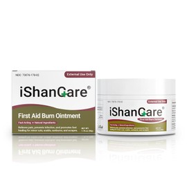 First Aid Burn Ointment with Camellia Oil - Natural Relief for Burns