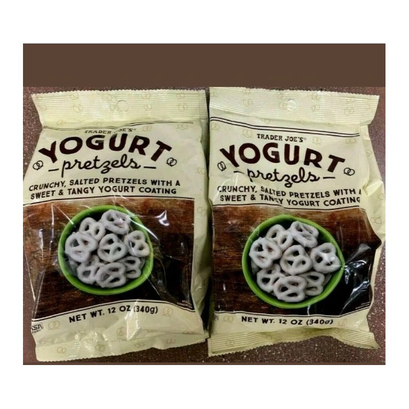 Trader Joe's 2 Packs Trader Joe's Yogurt Pretzels 12 oz