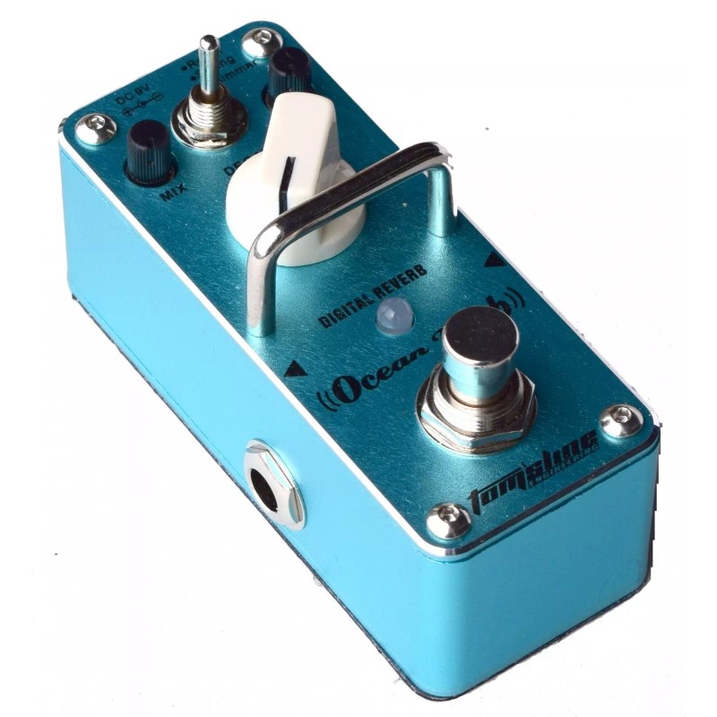 Tomsline Engineering AR-AOV-3 Digital Reverb Mini Guitar Pedal, "Ocean Verb"