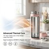 350ml Small Thermal Water Bottle‑ Mini Travel Flask for Hot