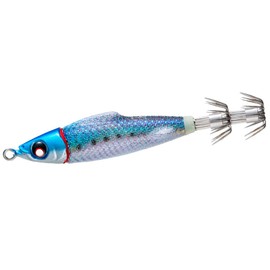 DUEL Lead Sutte EZ-Fin Mini Metal, No. 12, 1.6 oz (45 g), A1750-SRIW-Silver Real Sardine, Squid Metal