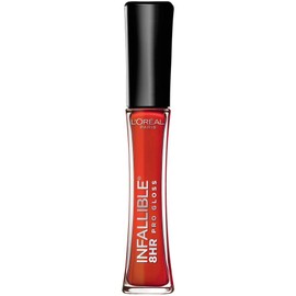 L'Oreal Paris Makeup Infallible 8 Hour Pro Gloss, Fiery, 0.21 Ounce