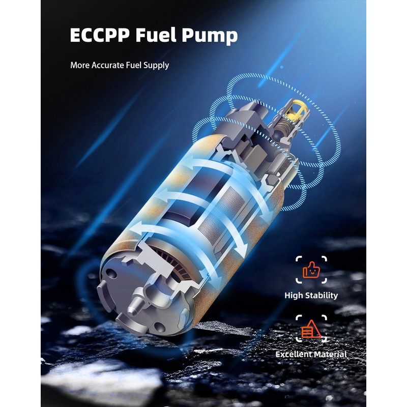ECCPP Fuel Pump Replacement Fuel Transfer Pump 4935092, P76918 Compatible