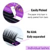 NAGARAKU Eyelash Extensions Individual Lashes 0.15 mm D curl 9mm