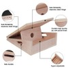 TOUCH-RICH Professional Wooden Slant Board, Adjustable Incline Board and Calf