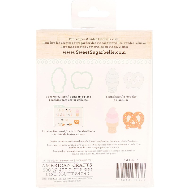 Sweet Sugarbelle Specialty Cookie Cutter Set 5/Pkg-Snack Time