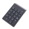 Wireless Number Pad BT5.0 Black 18 Keys Battery Powered Widely