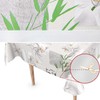 Washable Oilcloth Tablecloth 120 x 140 cm Cut Edge Orchid