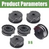 Dcszgzw String Trimmer Replacement Spool Line,Compatible with Bosch Advancedgrasscut 36,
