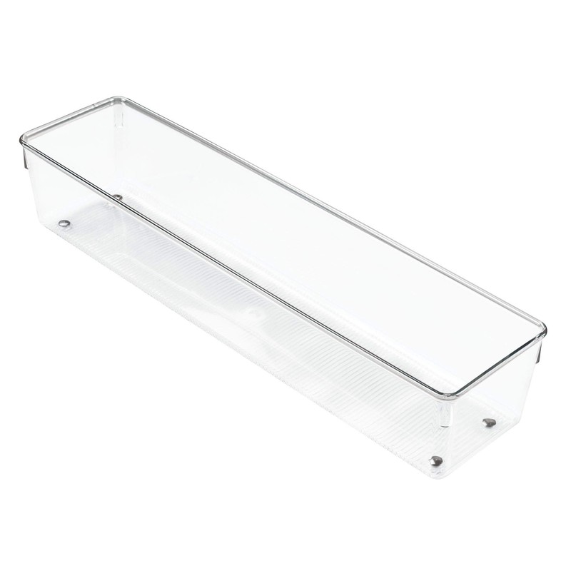 iDesign Linus Kitchen Drawer Organizer for Silverware, Spatulas, Cutlery, Gadgets,