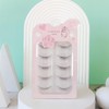 CLEAREYELASH Natural False Eyelashes, Natural 3D Eyelashes, 5 Pairs (N02
