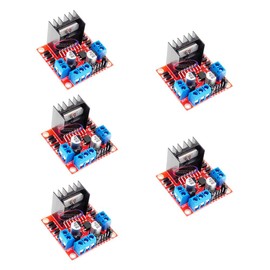 5PCS L298N Motor Drive Controller Board Module Dual H Bridge DC Stepper