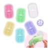 Universo en Linea 25 Estuche Laminas Papel Jabon Aromas Portatil