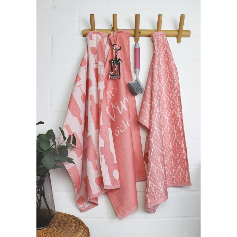 jilda-tex Tea Towels, Kitchen Towels, Dishcloths, Pack of 6, 100%