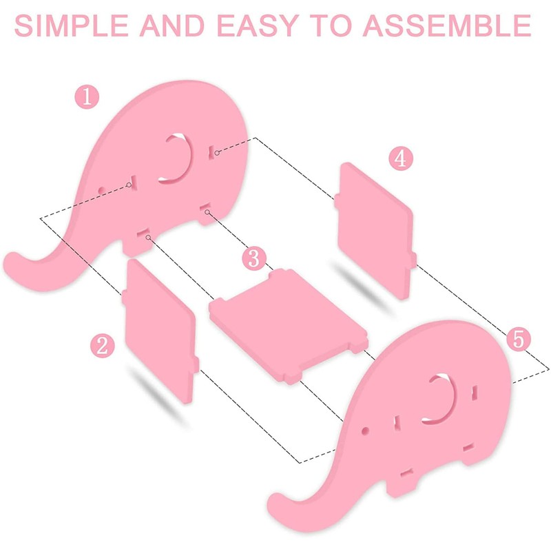 Roontin Pencil Holder For Desk Pretty Elephant Design Phone Holder