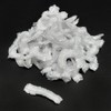 Clear Disposable Plastic Hair and Shower Cap 100 Count 5ea