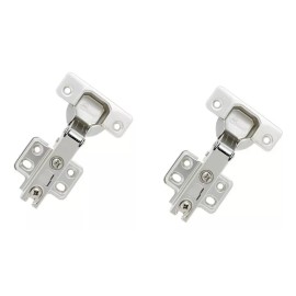 SIQUAR Bisagra Bidimensional De 35mm Recta Precio Por Par Incluye Tornillos
