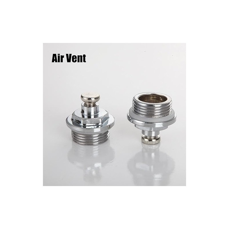 Pack of 4 1 inch radiator vent valve, manual radiator