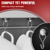 POPPSTAR 4 Pieces Magnet Hook Extra Strong Rotatable (Clamping Force