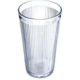 Carlisle 401607 Crystalon Stackable SAN Tumbler, 16.2 oz. Capacity, Clear