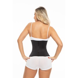 BELLA MICHELL Latex Waist Trainer for Women Belly Fat | Slimming Waist Trainer for Women Working Out | Waist and Abdomen Shaper Girdle Black