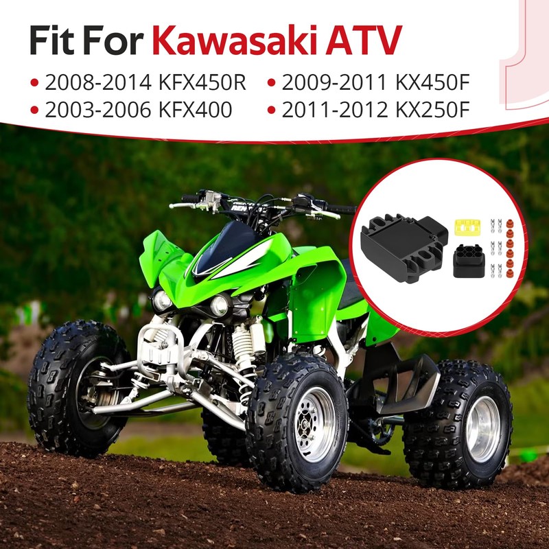 JAVIK Voltage Regulator For Kawasaki KX250F KX450F KFX400 KFX450R 2003-2012