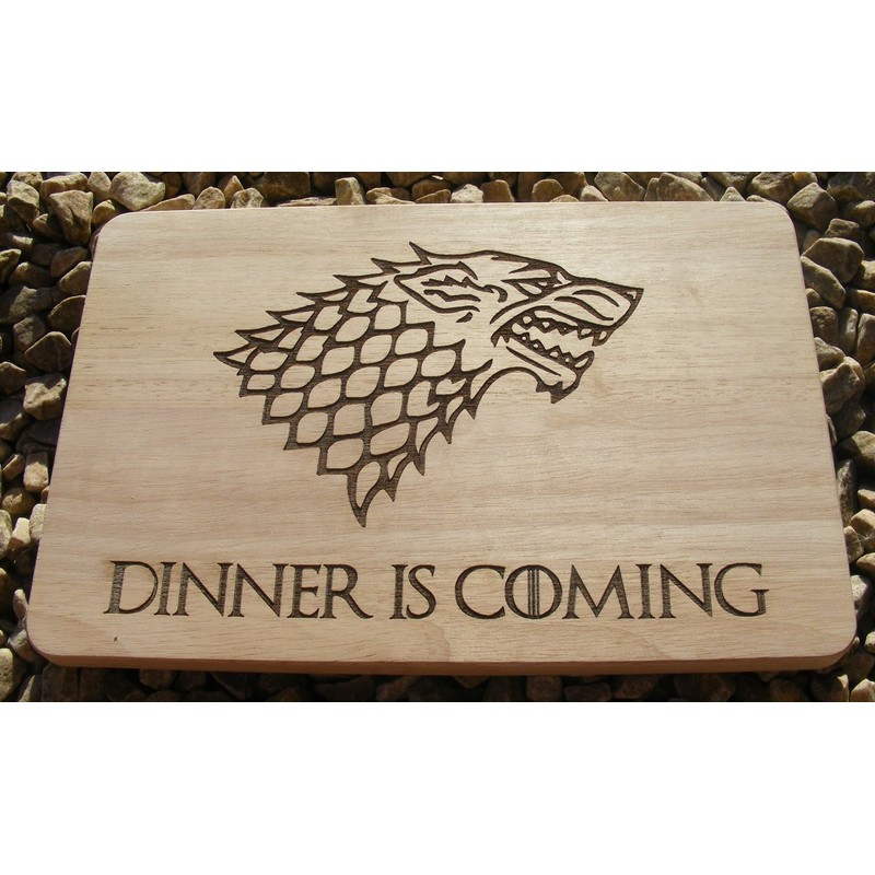 Game of Thrones Gift Wooden Chopping Cutting Cheese Board Dinner