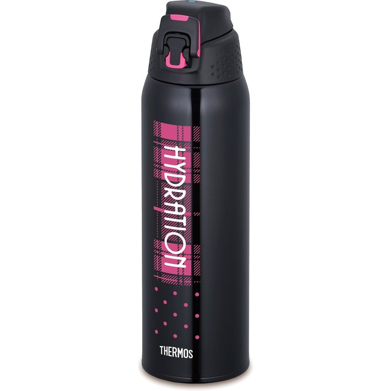 Thermos Vacuum Insulated Sports Bottle (Easy Opening Latch Lid), 1.6