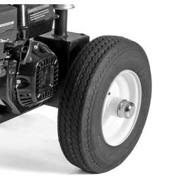 1" Bearing Log Splitter Wheel with Tire 4.8" wide X 8" diameter.