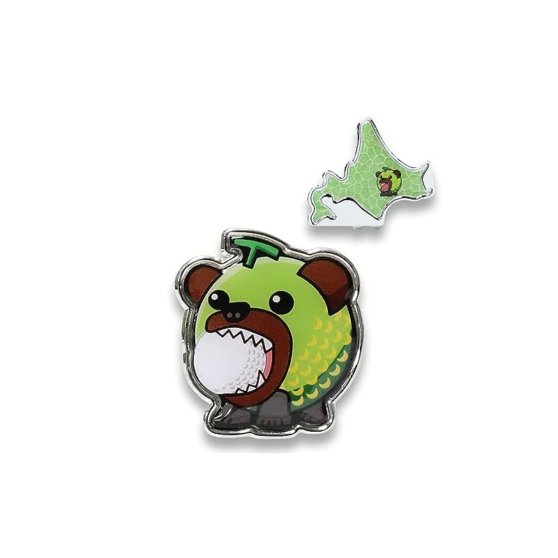Hokushin Trading Melon Bear Golf Marker MK0386