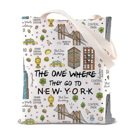 New York Trip Makeup Bag NYC Bag New York Bag NYC Gift New York Vacation Bag New York Souvenir Gift Welcome Bag Housewarming Gift (New York Tote)