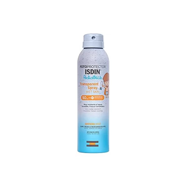 Isdin Fotoprotector Transparent Spray Wet Skin Spf 50 Protec
