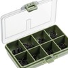 FLADEN 80 Assorted Barbless Curved and Wide Gape CARP FISHING