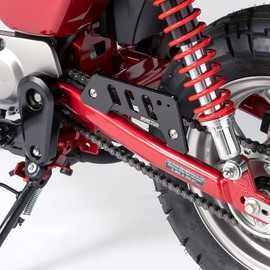 ZETA RACING MONKEY125 (JB02/JB03) Heel Guard, Black, Contact Prevention, High Strength Aluminum Alloy, Dress Up Monkey 125, Dirtfreak ZE81-2052