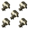 Pack of 5 Stainless Steel Mini Fuel Line Hose Clip
