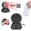 Desktop Barcode Scanner USB Wired QR Code Scanner for Supermarket