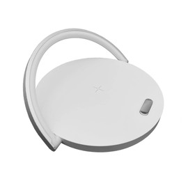 Nicoman LED Desk Lamp with Wireless Phone Charger & USB Port Charging, Touch Control, Dimmable Lamp for Kids, Adults Reading Study Desk Light |Office School Bedroom Decoration| (Wood)