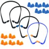 4 Ear Plugs for Comfortable, Pressure-Free, Noise Reducing Hearing Protection